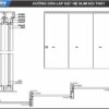 Cửa nhôm slim nội thất mở quay của Euroview