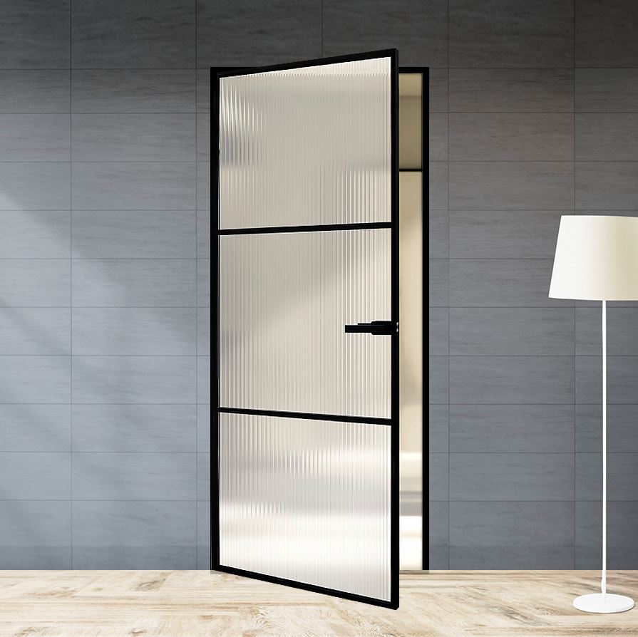 Cửa nhôm slim nội thất mở quay của Euroview