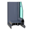 Cửa nhôm xingfa cánh liền phào 95mm