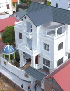 Mẫu biệt thự 3 tầng kết hợp hoàn hảo giữa tiện nghi và thẩm mỹ tại Bắc Ninh