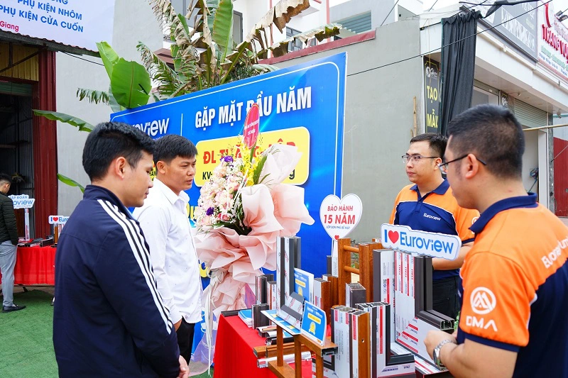 16/02/2023: EUROVIEW GẶP MẶT ĐẦU NĂM CÙNG ĐẠI LÝ THẮNG LẬP, BẮC GIANG