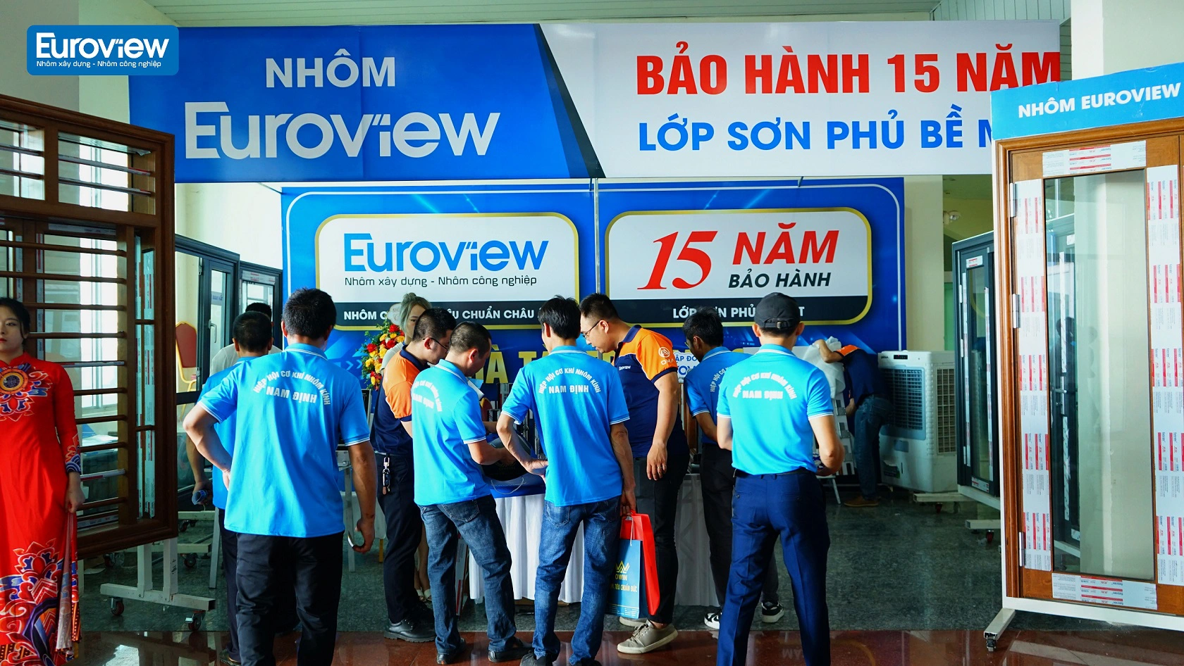 06/05/2023: EUROVIEW - NHÀ TÀI TRỢ VÀNG ĐẠI HỘI CƠ KHÍ NHÔM KÍNH NAM ĐỊNH