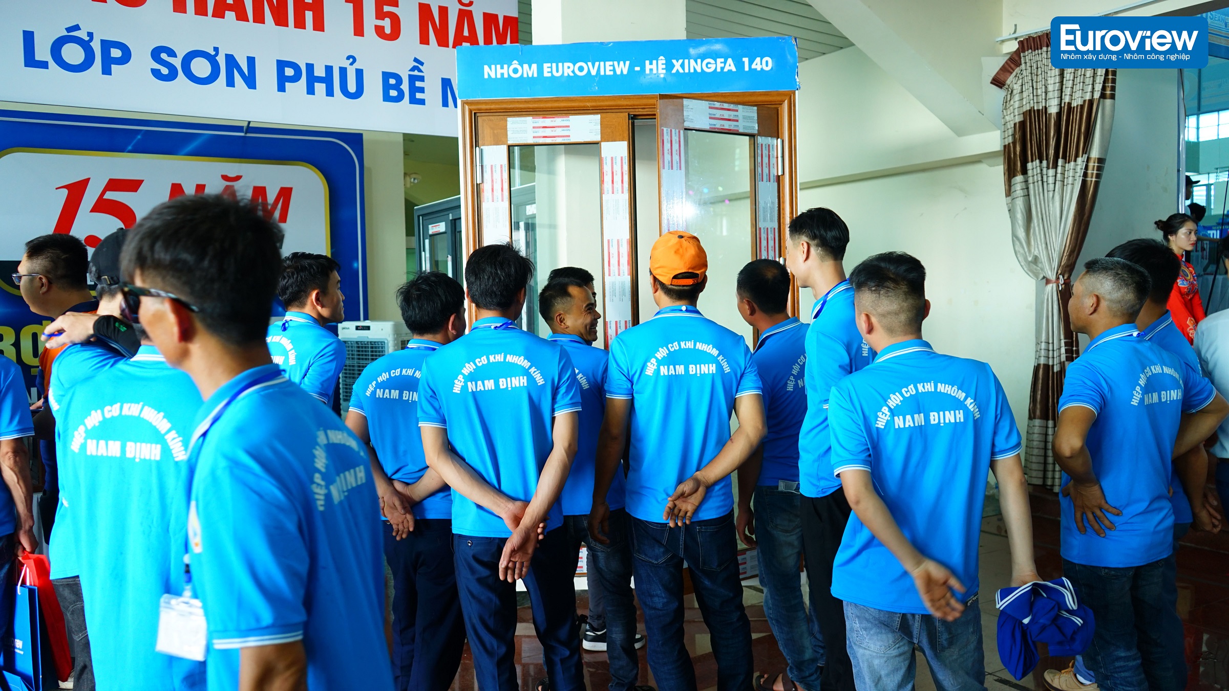 06/05/2023: EUROVIEW - NHÀ TÀI TRỢ VÀNG ĐẠI HỘI CƠ KHÍ NHÔM KÍNH NAM ĐỊNH