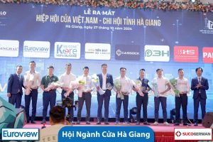 NHÔM EUROVIEW ĐỒNG HÀNH CÙNG SỰ KIỆN RA MẮT HIỆP HỘI NGÀNH CỬA VIỆT NAM TẠI HÀ GIANG