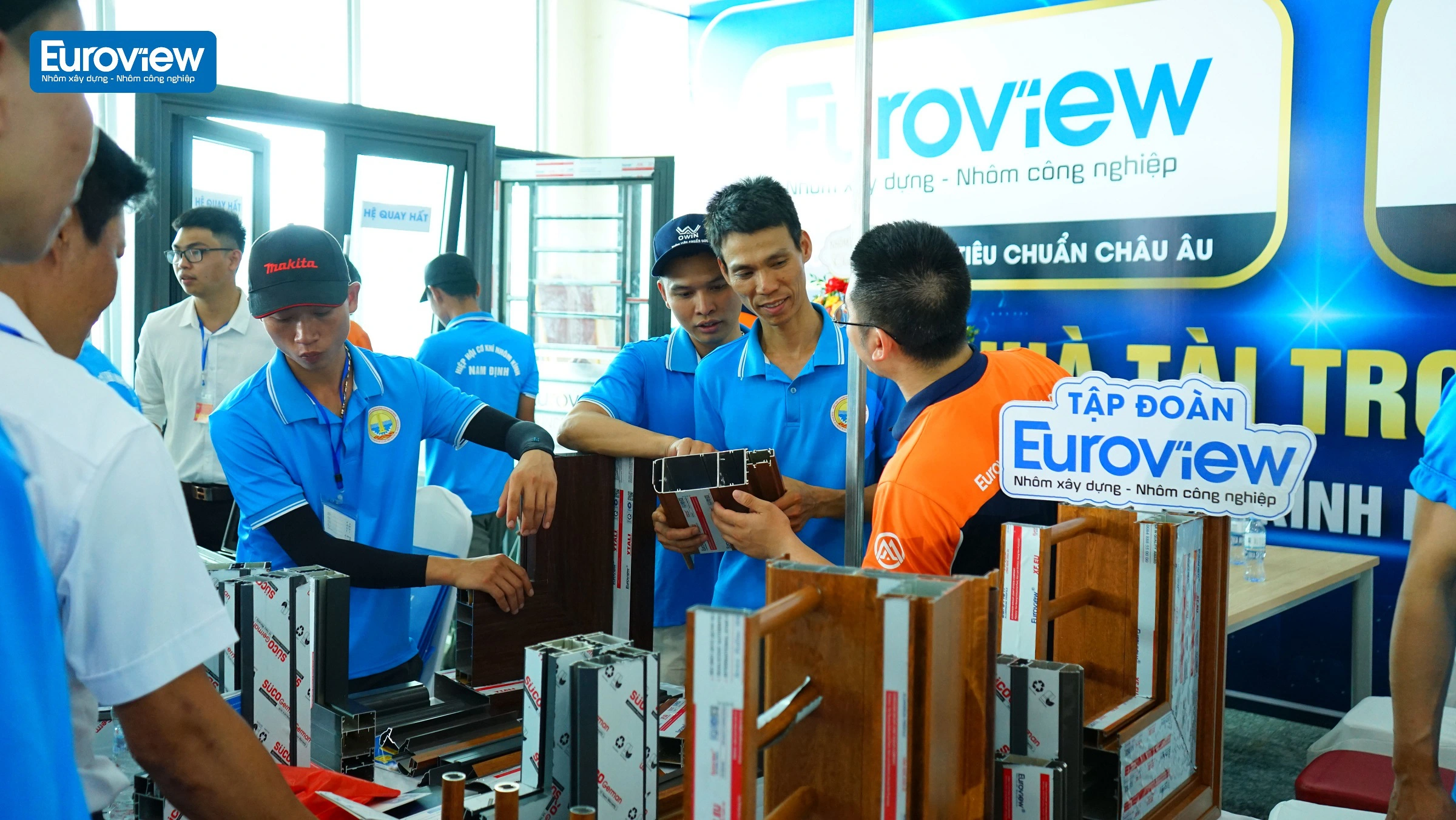 06/05/2023: EUROVIEW - NHÀ TÀI TRỢ VÀNG ĐẠI HỘI CƠ KHÍ NHÔM KÍNH NAM ĐỊNH