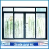 Cửa nhôm hệ lùa ray inox 120mm