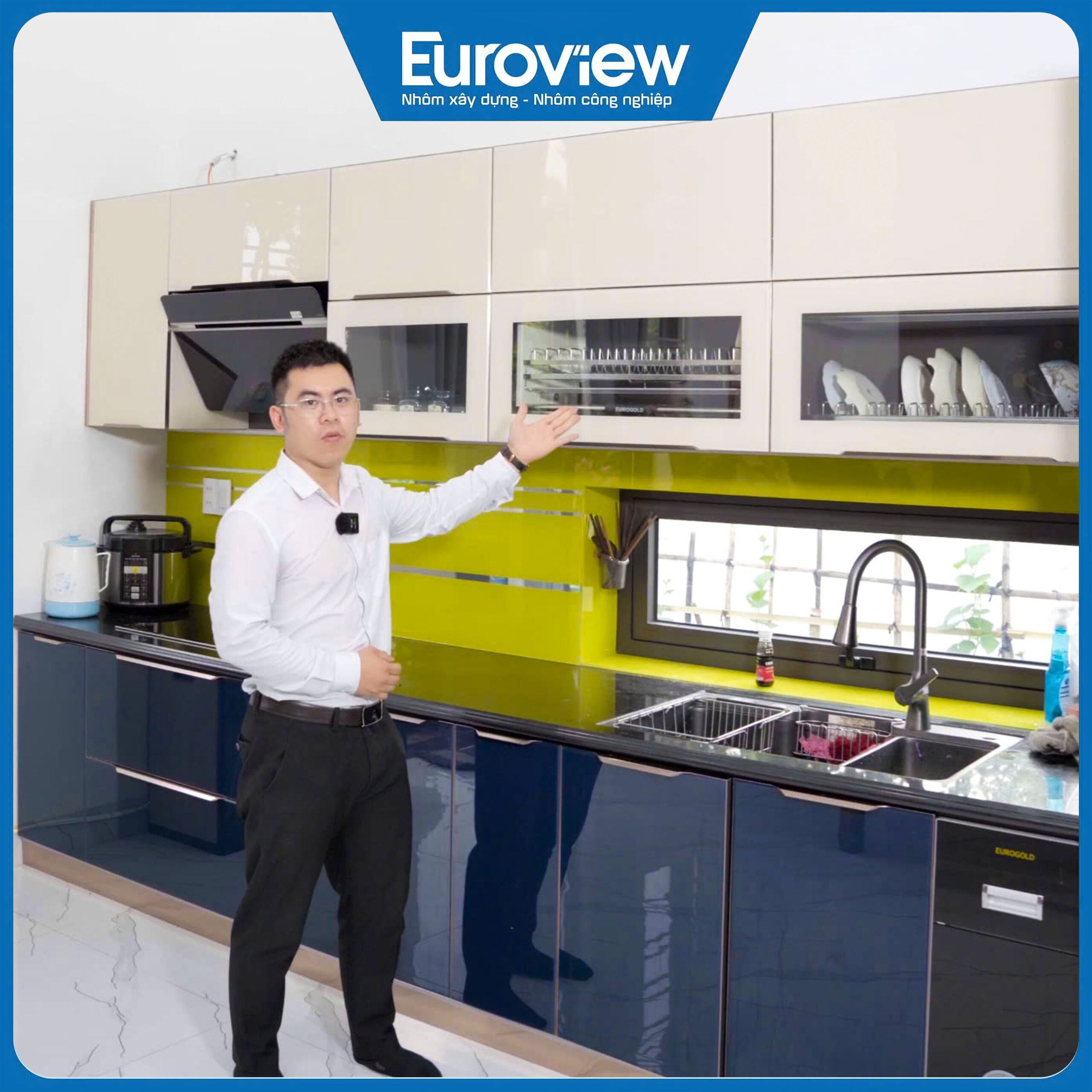 Báo giá nhôm hệ cao cấp bảo hành tới 25 năm của Euroview