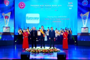 TẬP ĐOÀN EUROVIEW VINH DANH VÀO TOP 10 THƯƠNG HIỆU MẠNH QUỐC GIA 2024